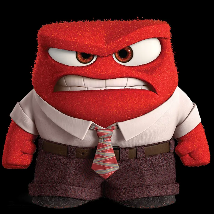 a cartoon character wearing a tie and a shirt