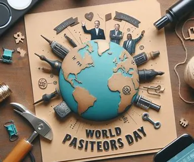 a picture of a world pastor's day card