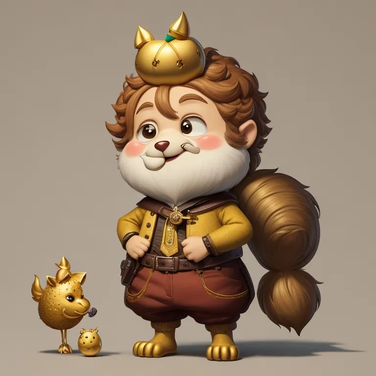 Milo standing proudly, having shared his most cherished possession, the Golden Acorn.	Additional Elements: A close-up of Milo's face, a mixture of joy and fulfillment
