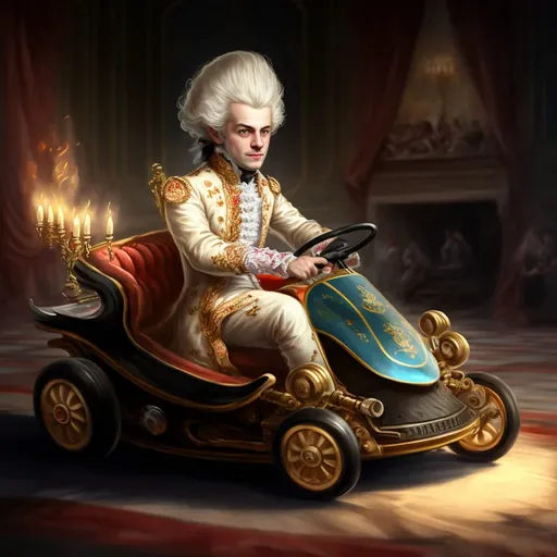 Mozart in mario kart