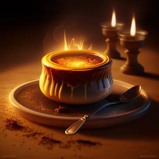 a cup of hot chocolate on a plate with a spoon. food, tableware, drinkware, dishware, cup, ingredient, plate, serveware, lighting, saucer