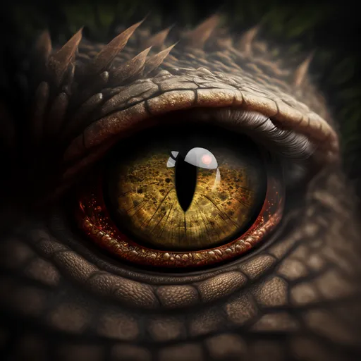 a close up of the eye of a dragon. head, eyebrow, eye, eyelash, human body, flash photography, wood, iris, feather, snout