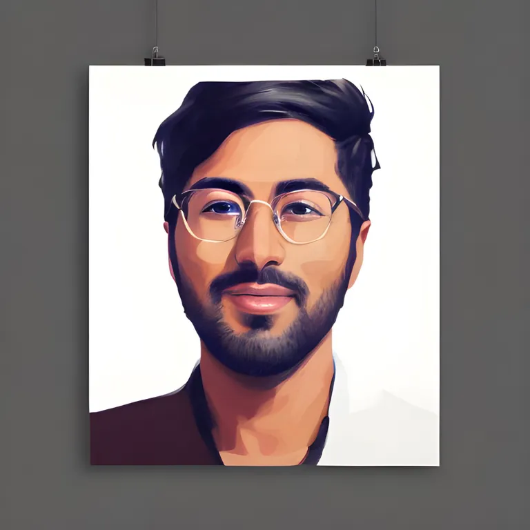 a portrait of a man with glasses and a beard. forehead, nose, glasses, cheek, vision care, eyebrow, jaw, beard, eyewear, facial hair