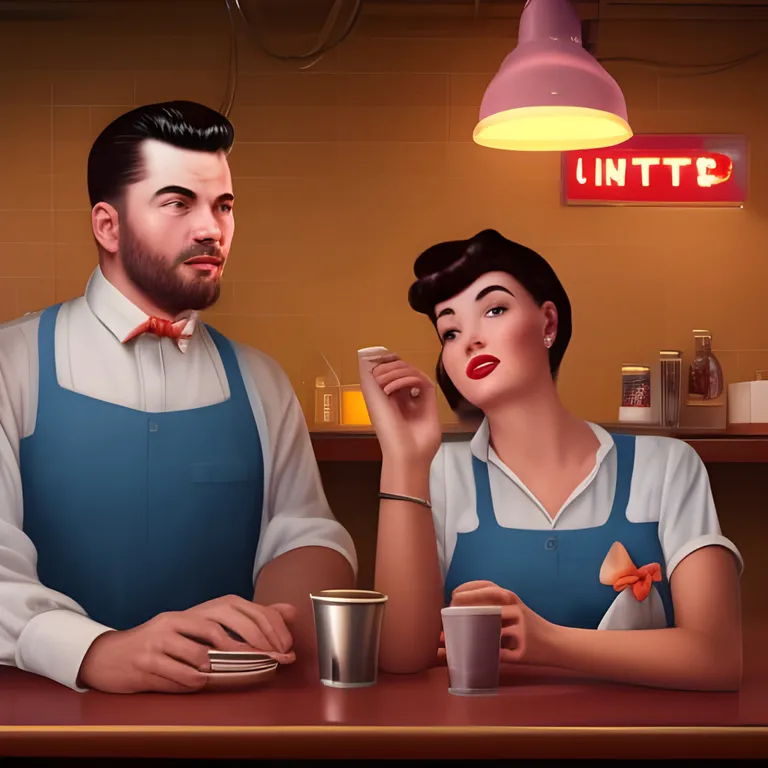 a man and a woman sitting at a table. hand, tableware, fashion, orange, table, gesture, happy, food, eyewear, cool