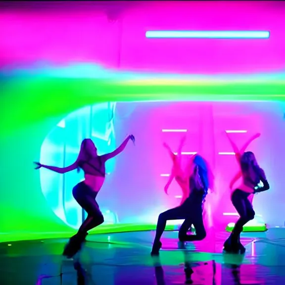 a group of women dancing on a dance floor. dance, entertainment, performing arts, purple, choreography, magenta, performance art, fun, artist, stage