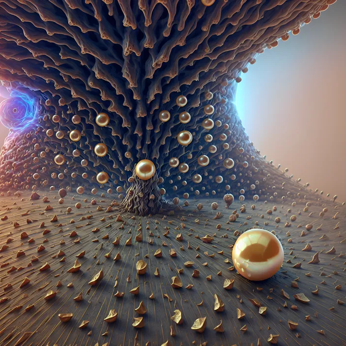 a very strange looking object with lots of holes in it
