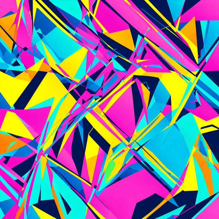 a colorful abstract background with lines and shapes