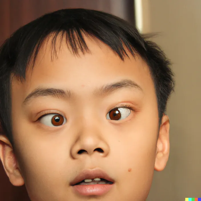 Prompt 1: “a young boy with a surprised look on his face. forehead, face, nose, cheek, skin, head, lip, chin, eyebrow, hairstyle”
Prompt 2: “the boy's face ages with time, his eyes grow old and his skin looses, wrinkles begin to form and his hair grows long”
Prompt 3: “as the boy becomes a man, he turns into a soldier, a warrior, hardened from combat and trauma, he begins to age”
Prompt 4: “the combat hardened veteran is now a war hero, his sadness shows in his face, the look of despair in his eyes as he gets older and older”
Prompt 5: “slowly becoming a corpse, the once handsome boy has lived a long tumultuous life, his skin and hair are gone, his eyes mostly closed, his face a shadow of what once was, he prepares for the eternal sleep”