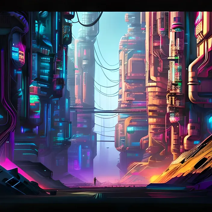 an image of a futuristic city