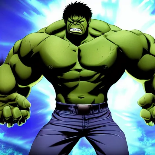 a cartoon of a man with a huge muscular body