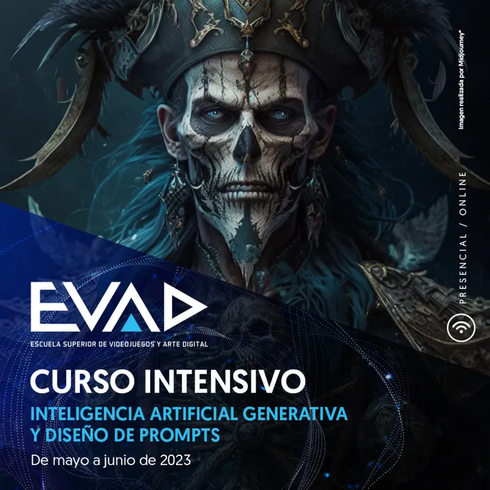 a poster with a skull wearing a hat
