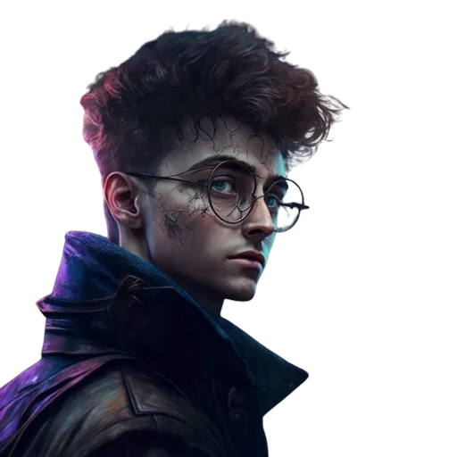 a man with glasses and a leather jacket