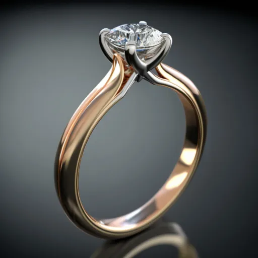 a close up of a diamond ring on a black background