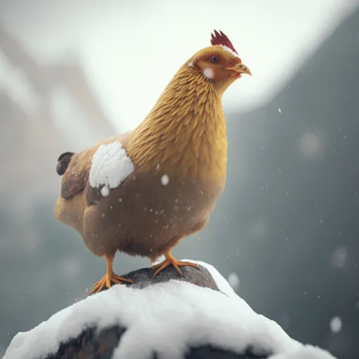 head, bird, eye, white, beak, snow, feather, galliformes, comb, chicken