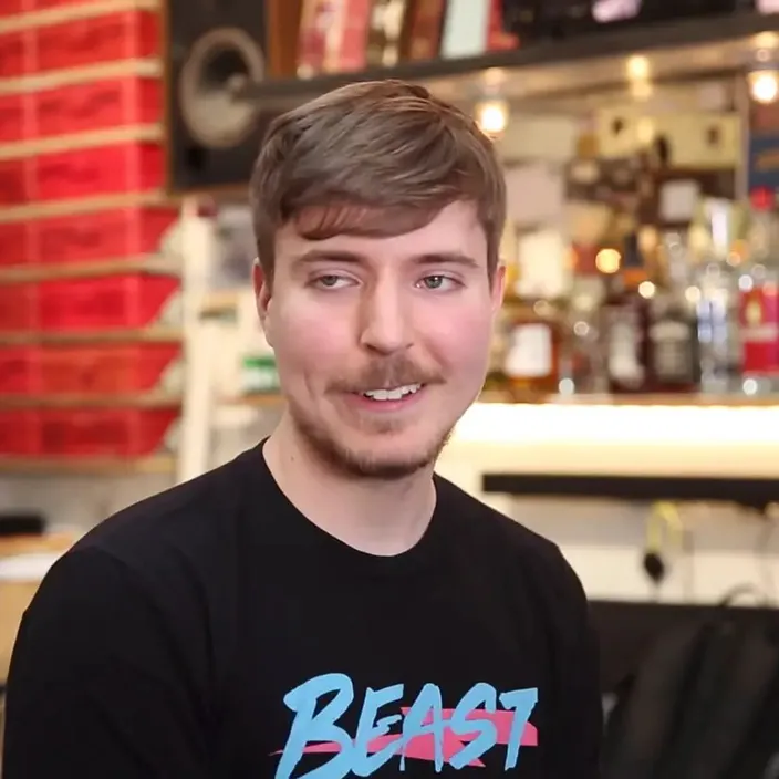 a man with a beard and a black shirt