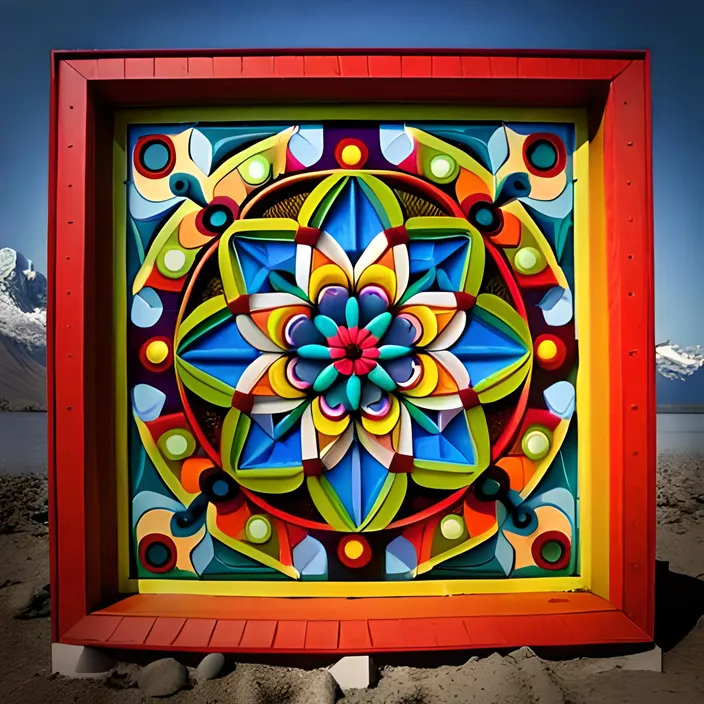 rectangle, fixture, paint, art, art paint, creative arts, symmetry, tints and shades, pattern, glass