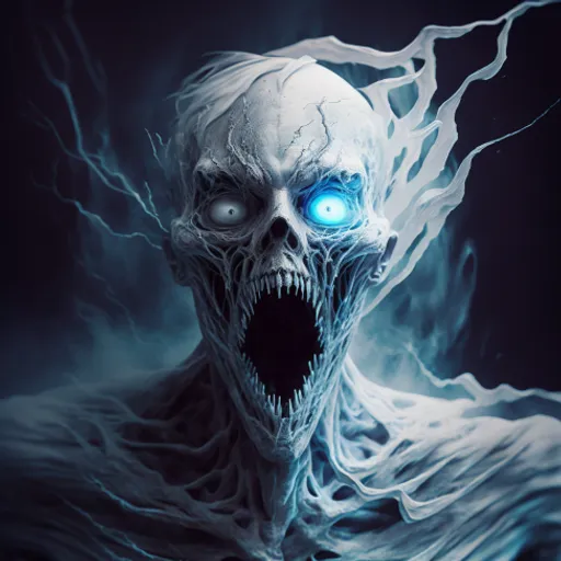 jaw, bone, art, skull, cg artwork, electric blue, fictional character, darkness, fiction, illustration