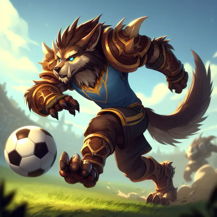 a cat playing with a soccer ball in its paws