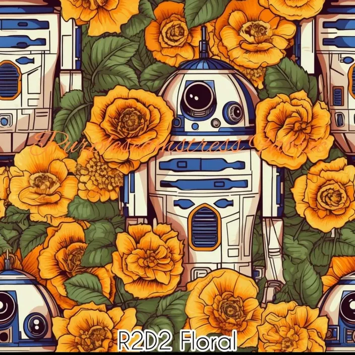 remove the flowers and turn it into a star wars stormtrooper poster