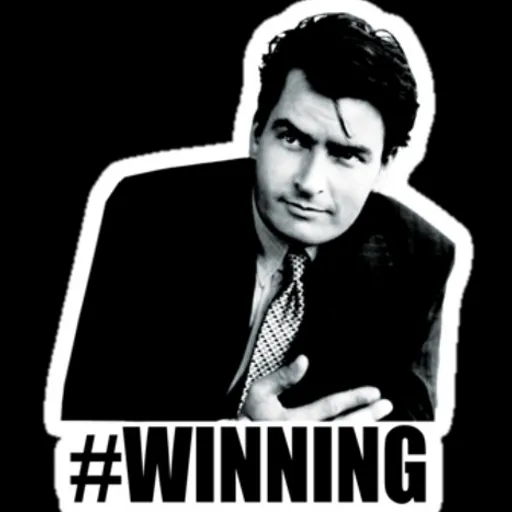 charlie sheen winning