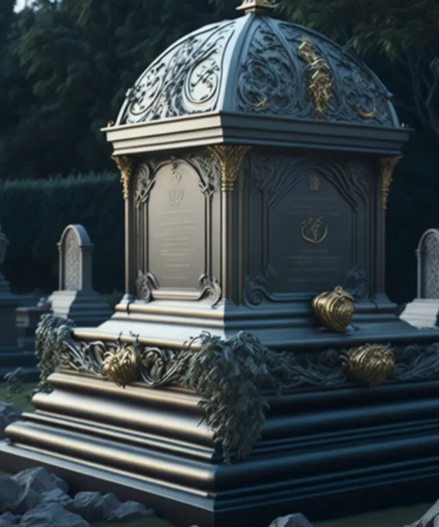 a monument with a clock on top of it