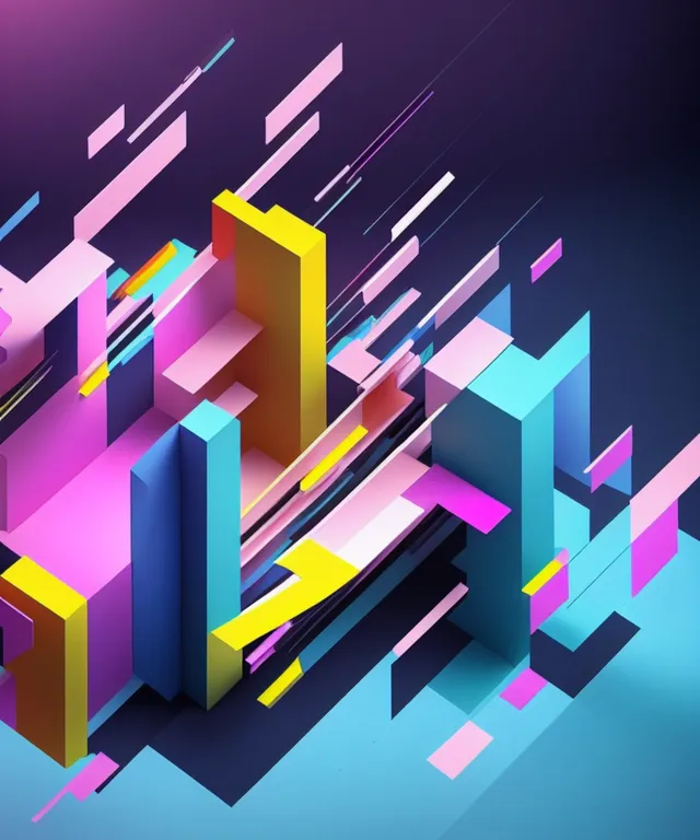 a colorful abstract background with lines and shapes