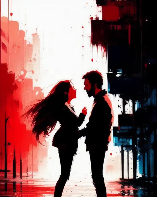 black, people in nature, gesture, flash photography, red, art, line, font, tints and shades, magenta
