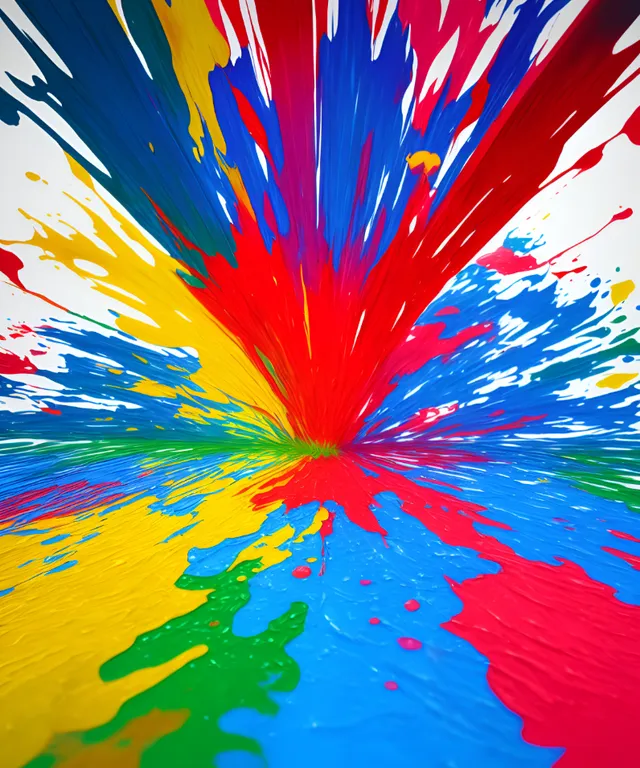 a multicolored background with paint splattered on it