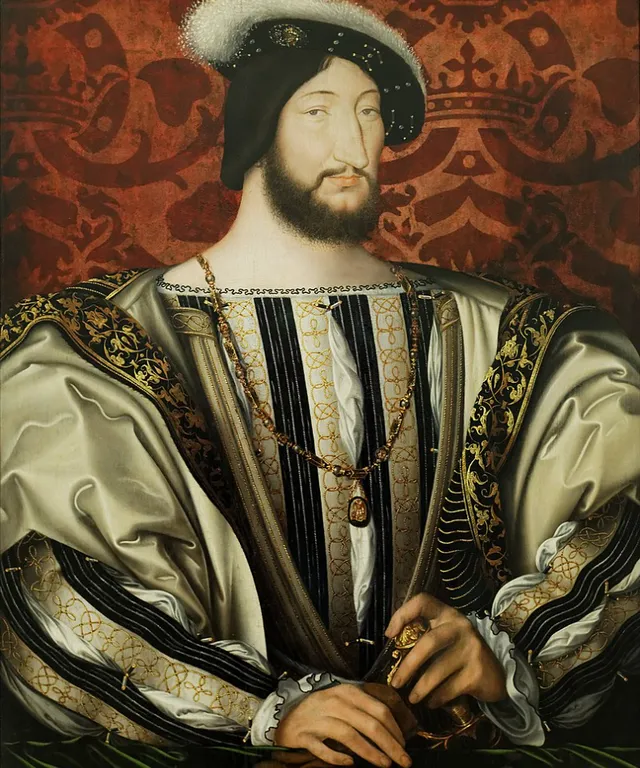 a painting of a man with a beard