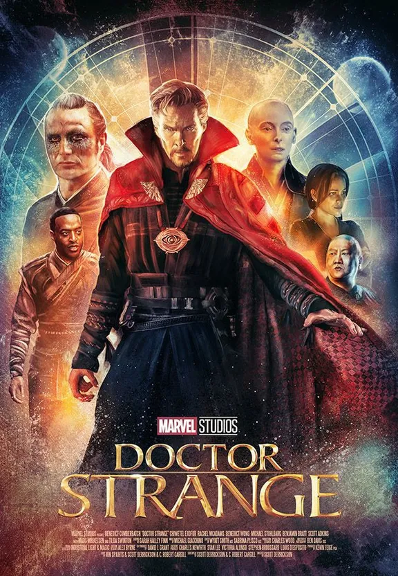 a movie poster for doctor strange