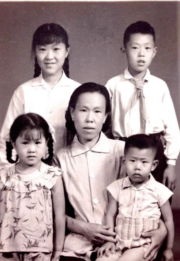 a group of children posing for a picture