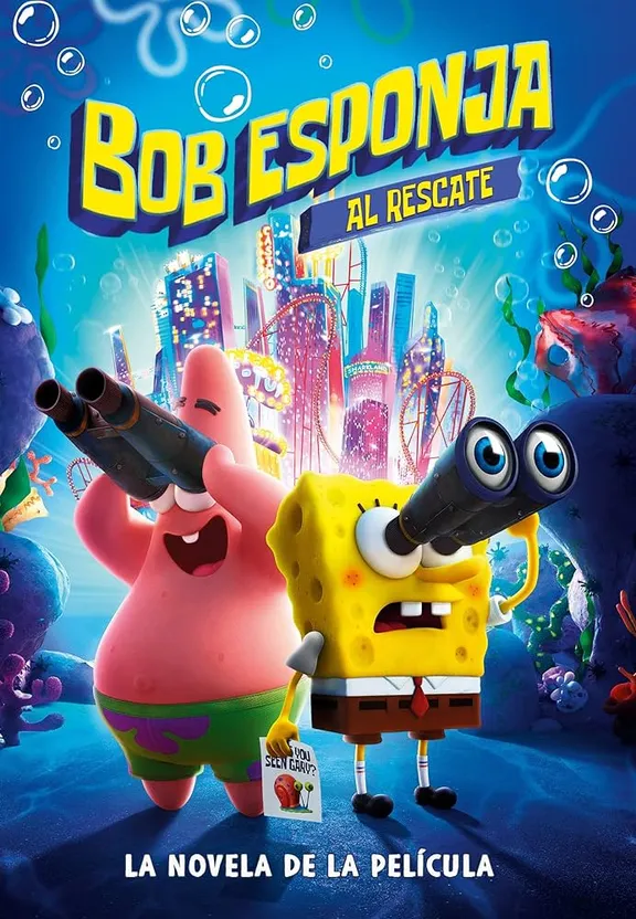 the spongebob movie poster for bob esponza