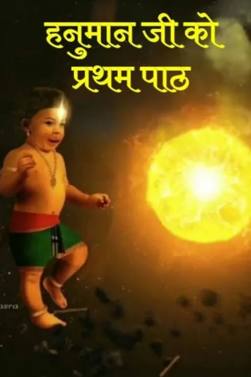 a child is standing in front of a sun