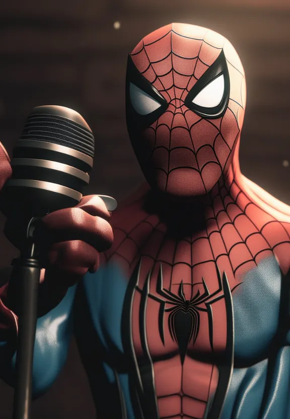 a close up of a person holding a microphone