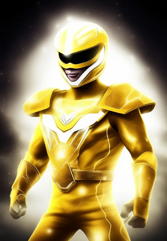 a picture of a man in a yellow suit