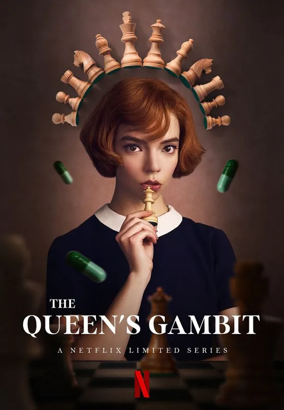 the queen's gambit movie poster