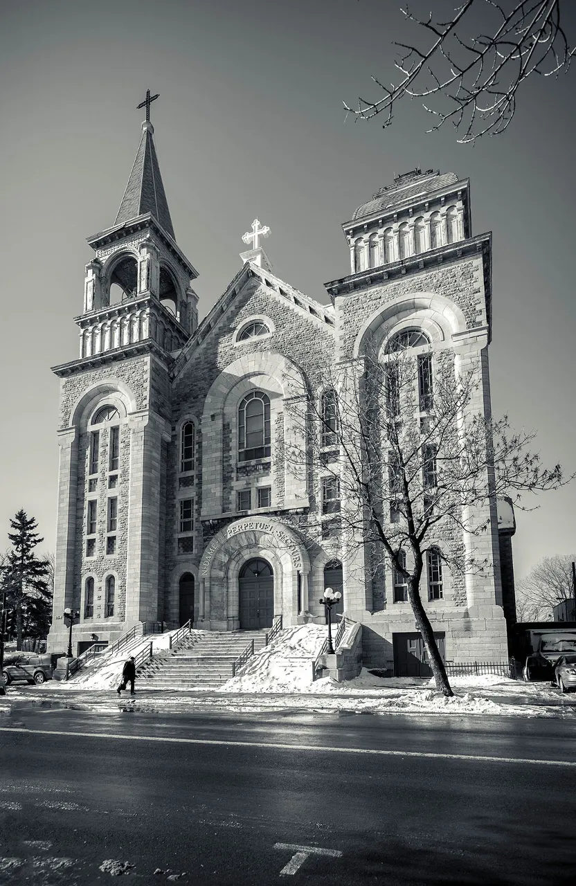 copy + animate the Church and the sky, HDR