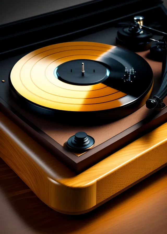 a turntable with a record player on top of it. record player, gramophone record, gadget, communication device, gas, audio equipment, electronic device, input device, technology, circle