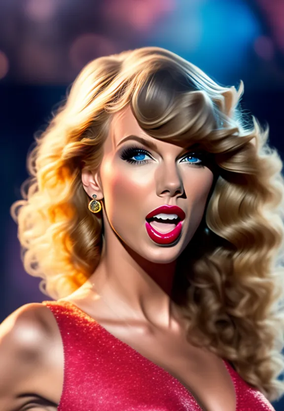 Make Taylor super evil looking with bright yellow eyes