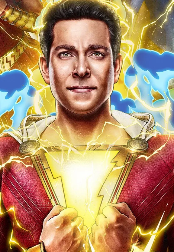 a drawing of a man in a superman costume