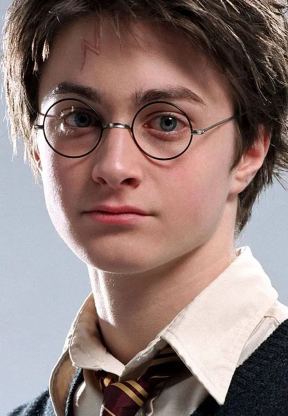 a young man with glasses and a tie
