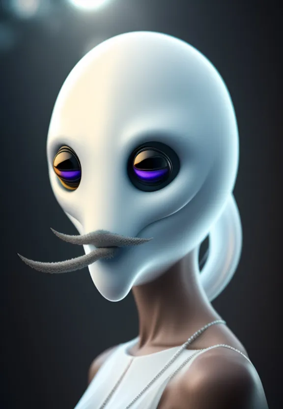 jaw, eyelash, art, eyewear, audio equipment, fictional character, fashion design, electric blue, cg artwork, personal protective equipment