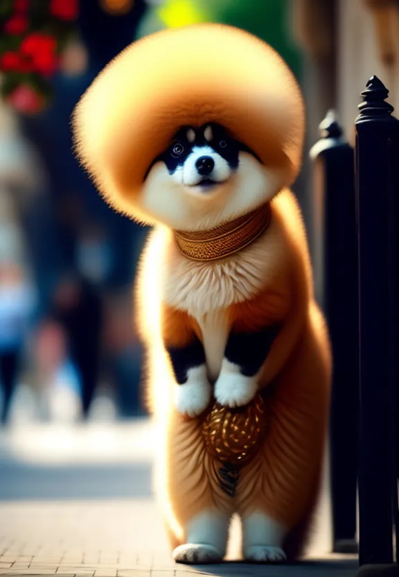 a small stuffed animal wearing a hat and scarf
