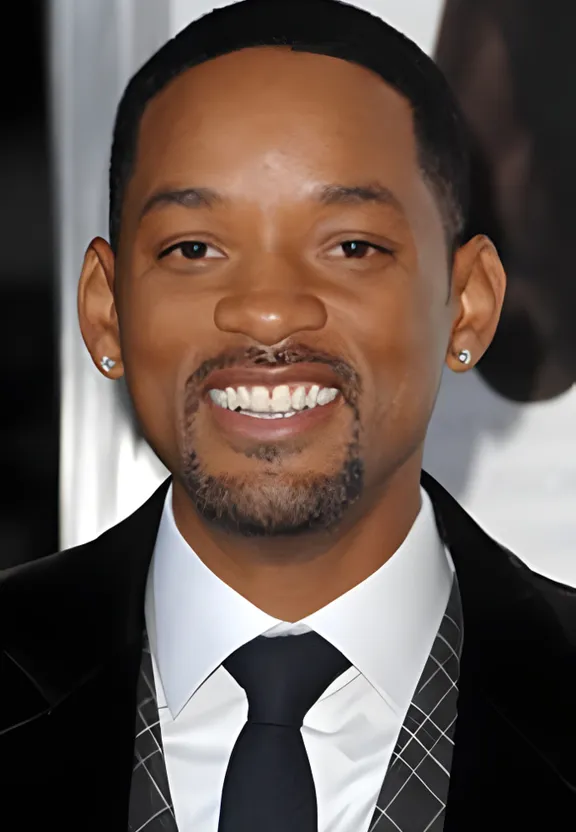 a close up of a person wearing a suit and tie