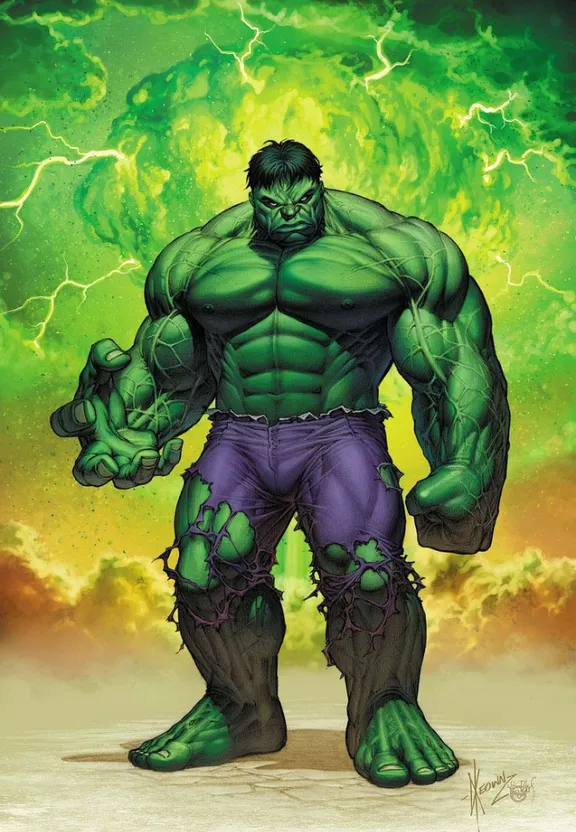 the incredible hulk from the avengers comics