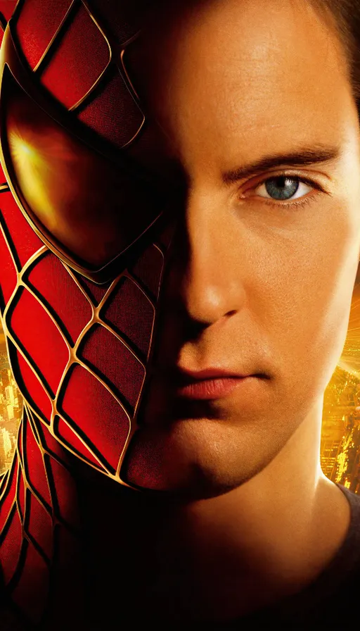 a close up of a person wearing a spider man mask