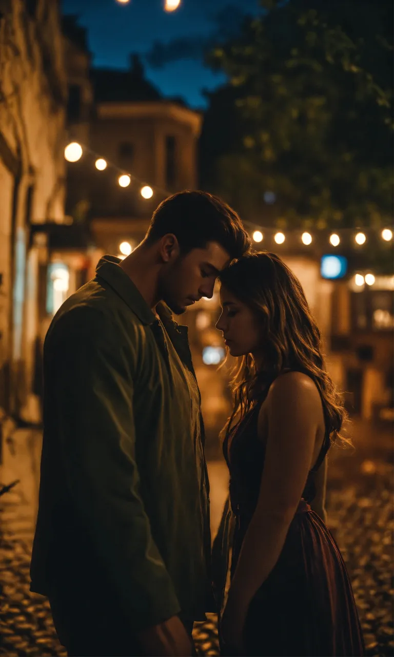 a man and a woman standing next to each other