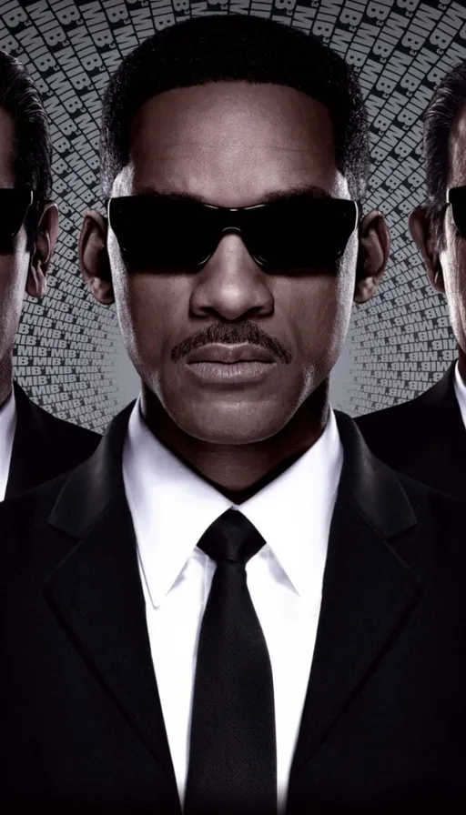 a group of men in suits and sunglasses