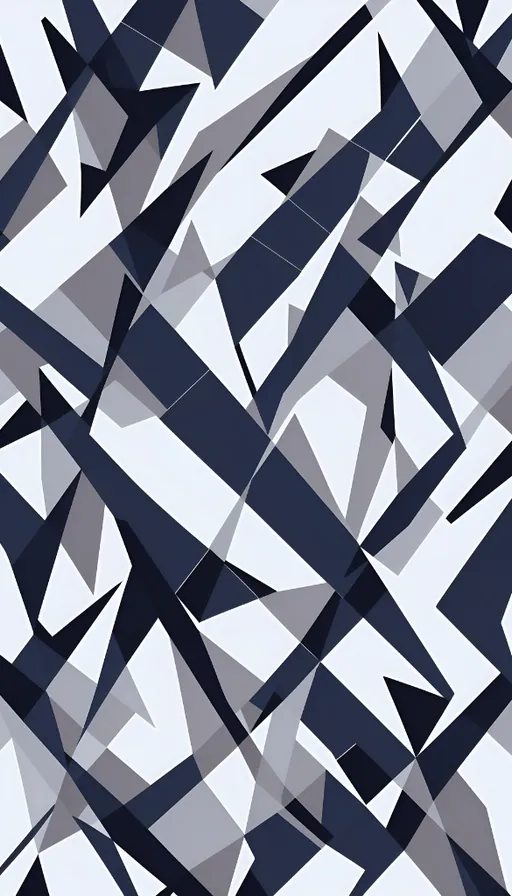 an abstract background of black and white triangles