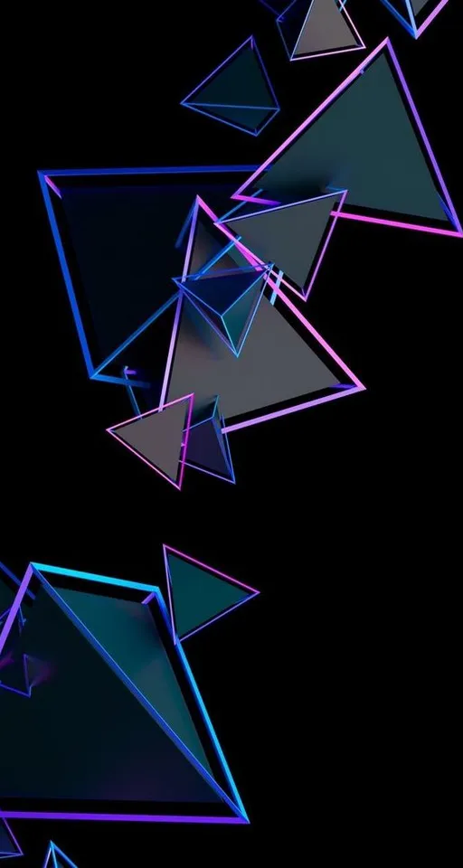 triangle, rectangle, art, font, electric blue, symmetry, pattern, magenta, graphics, darkness